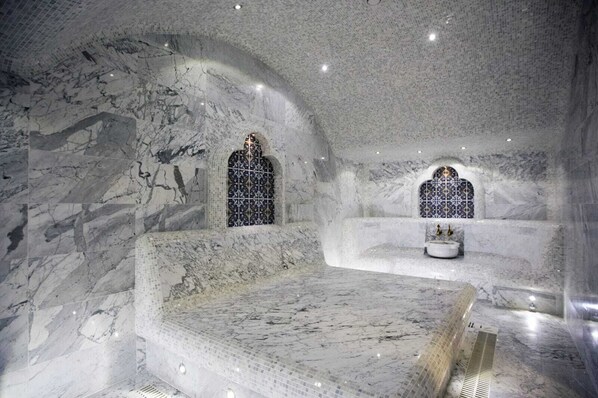 Couples treatment rooms, sauna, steam room, Turkish bath - Kainar Hotel (Shymkent)