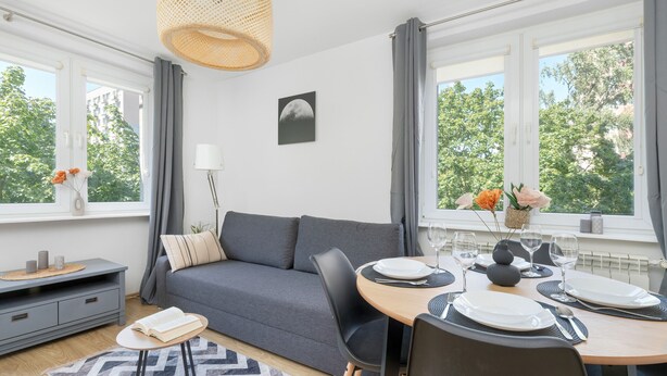 Living area - Chylońska Apartment 4 Guests by Renters (Gdynia)