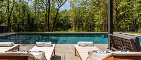 Piscine chauffée