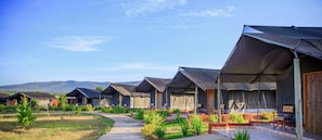 Fassade der Unterkunft