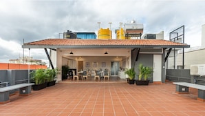 Standard Double Room | Outdoor dining - Wandr Hotel Ulssor (Bengaluru)