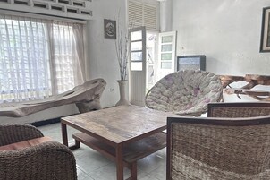 Zona de estar del vestíbulo