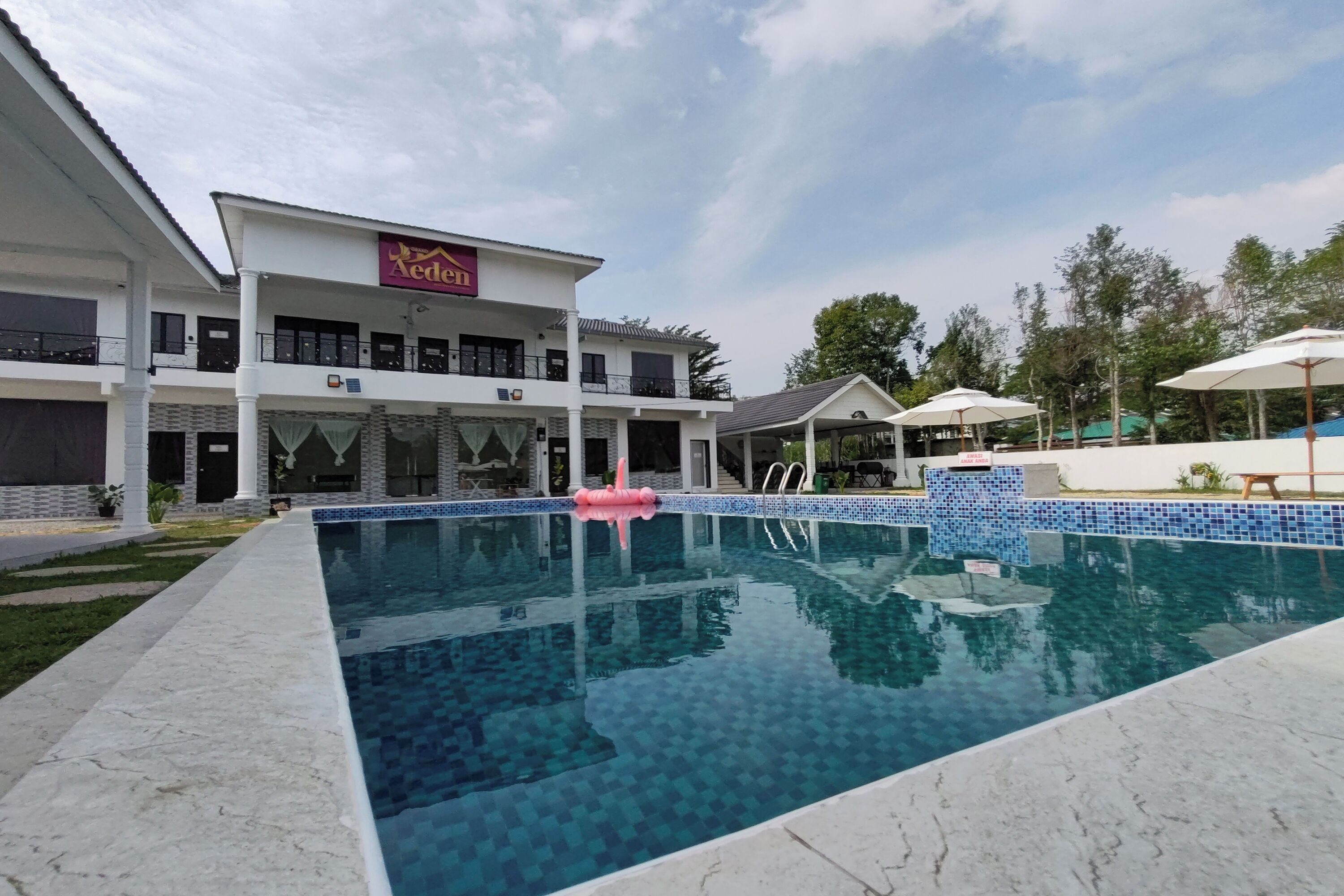 Outdoor pool