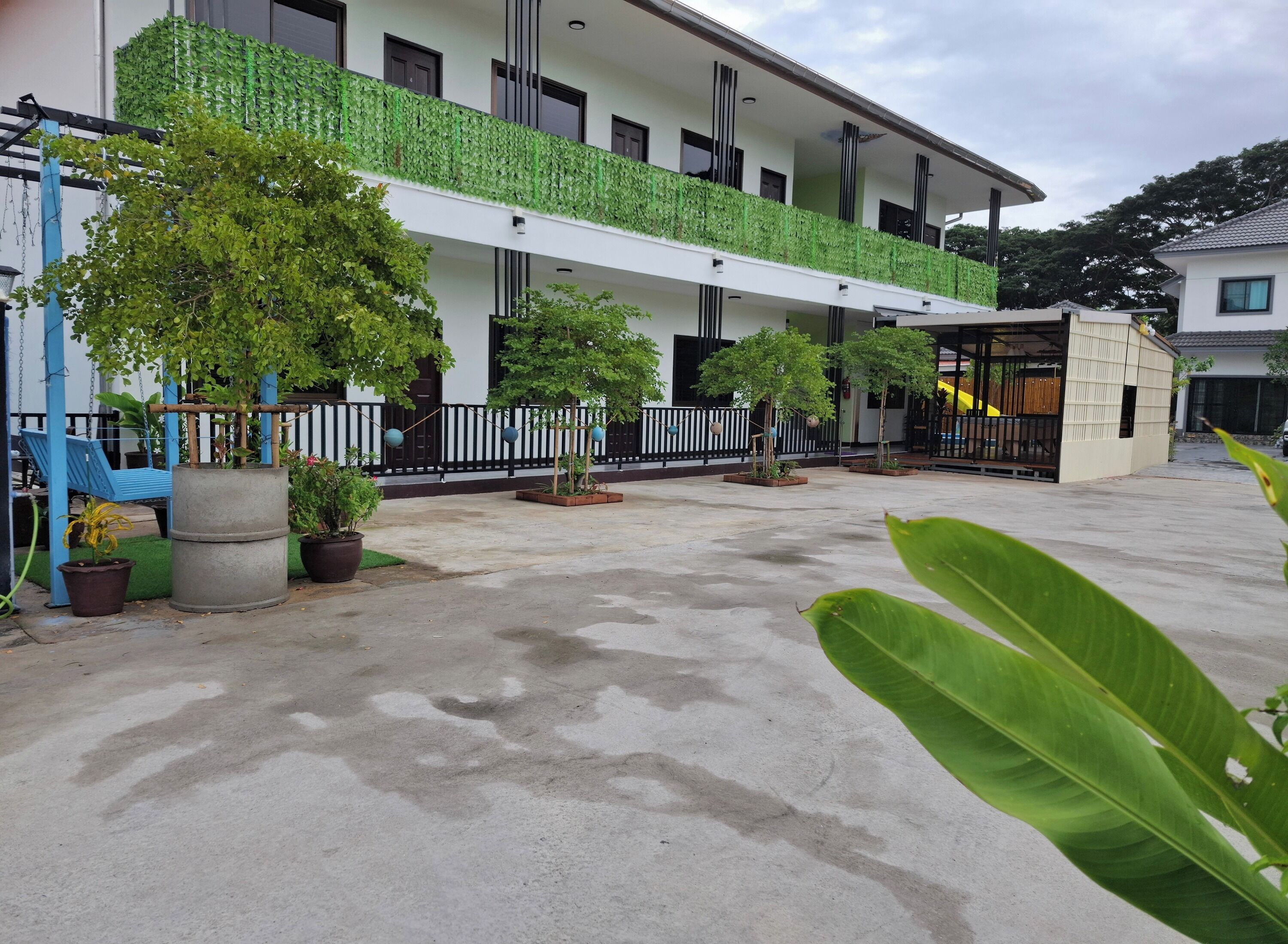 Fachada da propriedade