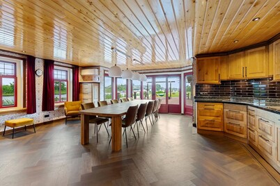 Detached Home in Friesland by Canal