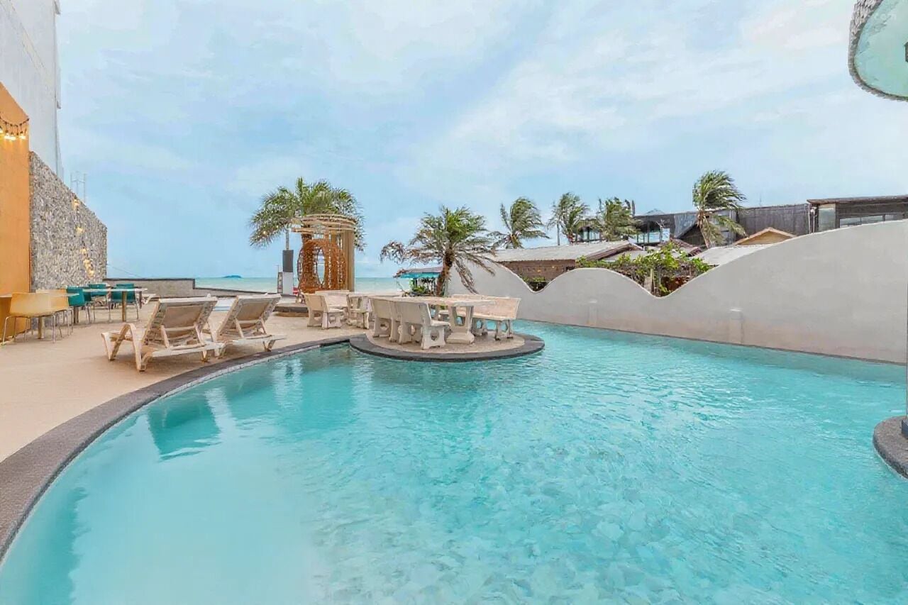 Alberca al aire libre 