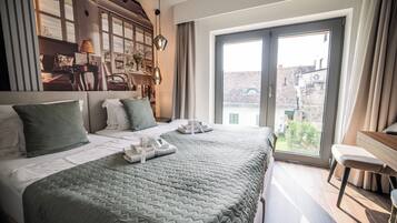 Standard Double Room, Courtyard View | In-room safe, blackout drapes, iron/ironing board, free WiFi