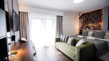 In-room safe, blackout drapes, iron/ironing board, free WiFi