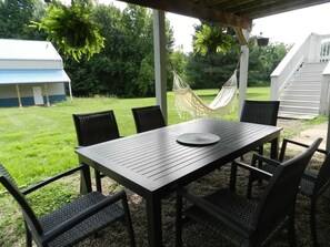 Opções para refeição ao ar livre