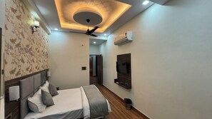 Standard Double Room | Premium bedding, memory-foam beds, desk, laptop workspace - Hotel Down Town (Jaipur)