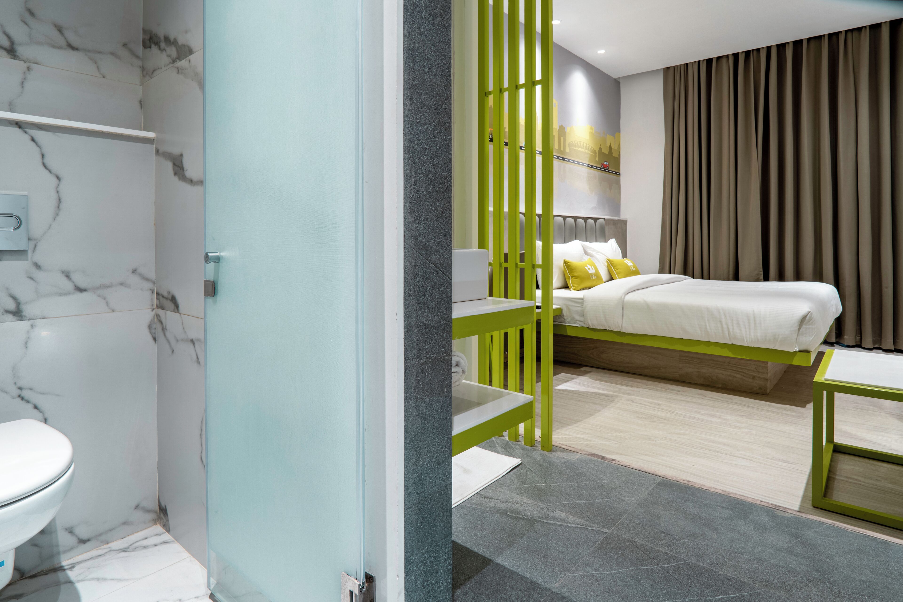 Habitación ejecutiva con 1 cama doble o 2 individuales | Escritorio, sistema de insonorización, wifi gratis