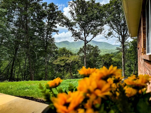 Hilltop Cabin with Mountain Views | Close to Downtown and Natl Park