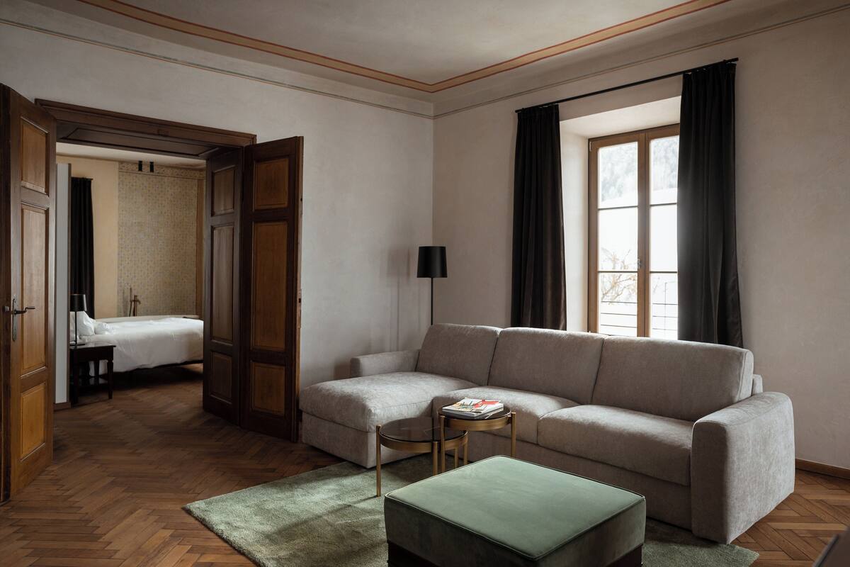 Deluxe Suite, Pool View | In-room safe, desk, blackout curtains, free WiFi