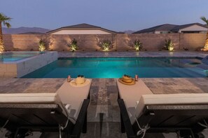 Beheizter Pool