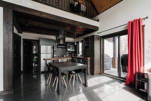 Fridge, microwave, oven, stovetop - Family Chalet | SPA & Game Room | Le Bosquet (Scott)