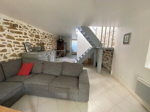 Living area - Charming cottage near a sandy beach (Névez)