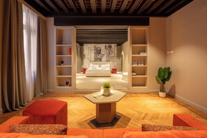 Living area - Design Apartments San Marco (Venice)
