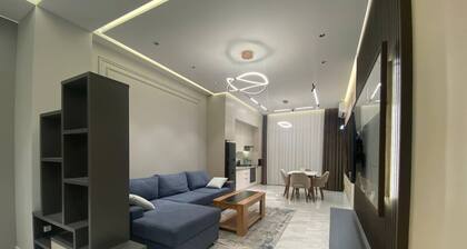Darhan Avenue Luxury 65 sq.m apartment with a river in a quiet place in Tashkent