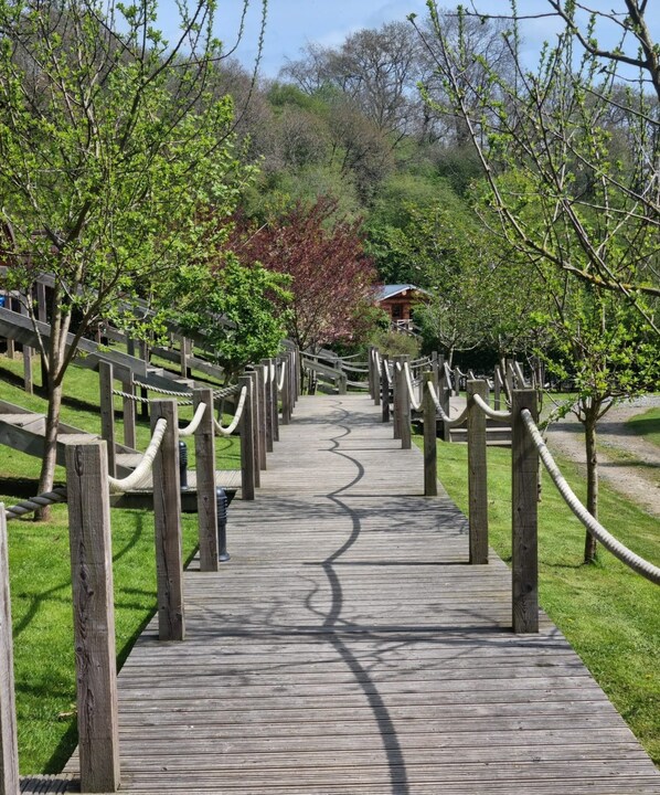 Overnattingsstedets uteområder