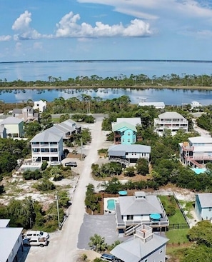 Exterior - BRAND NEW Pet Considered! Private pool, fenced yards and steps to the beach (PORT SAINT JOE)