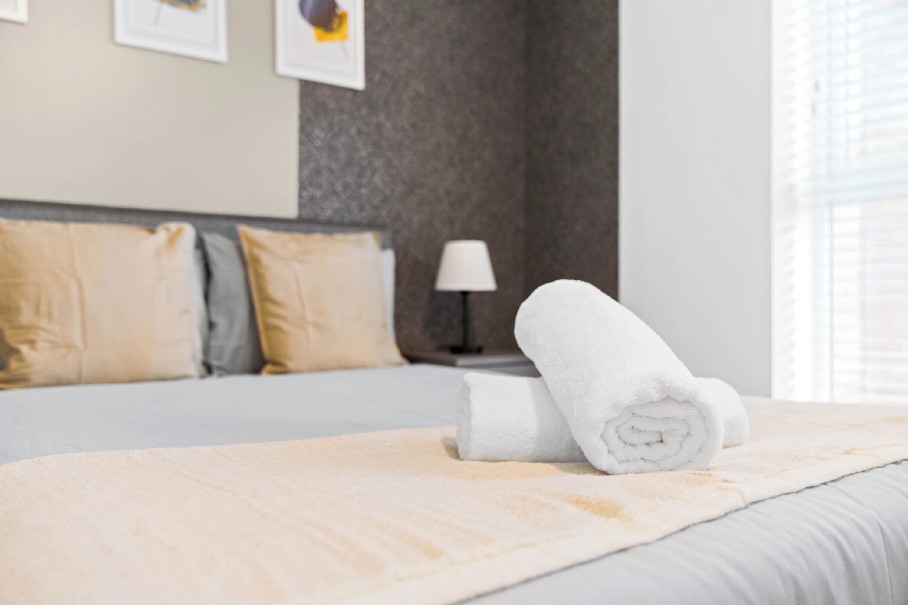 2 slaapkamers, een strijkplank/strijkijzer, wifi, beddengoed