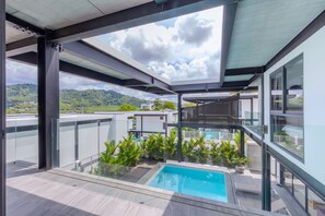 View from room - Loft-Style 4BR Salt Pool Villa Sunset 6 (Rawai)