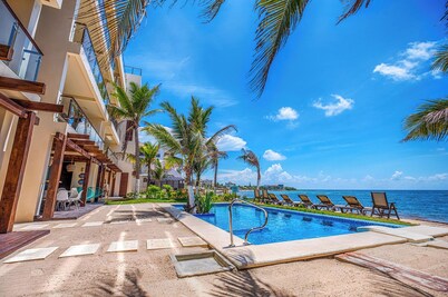 Nikte 10 Modern Studio with Pool, Jungle Views & Beach Access