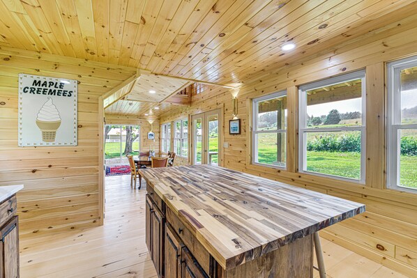 Cottage (2 Bedrooms) | Interior - Adirondacks Cottage w/ Countryside Views! (Moriah)