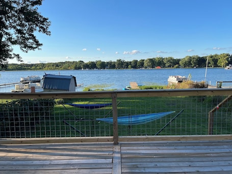 Property grounds. Relax and unwind at the Cozy Cabin on Heaton Lake.