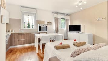 Comfort-Apartment, Gartenblick | Wohnbereich