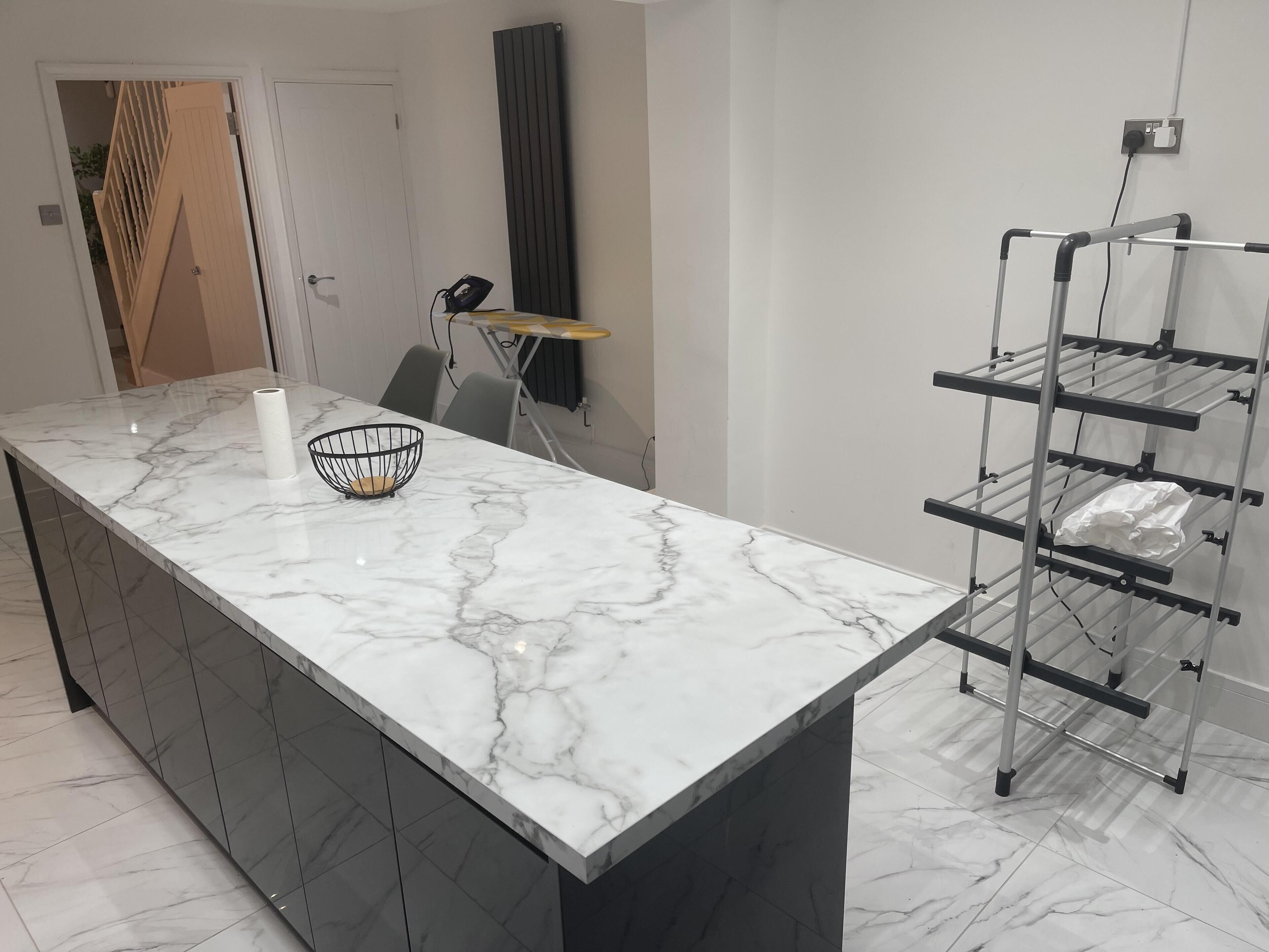 Ferienhaus | Badezimmer | Dusche, Handtücher