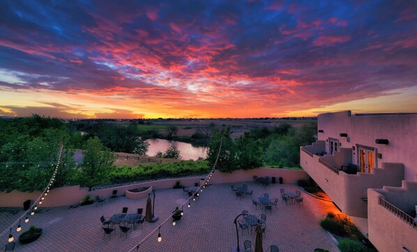 Balcony view - Inn at Desert Wind Winery (Prosser)