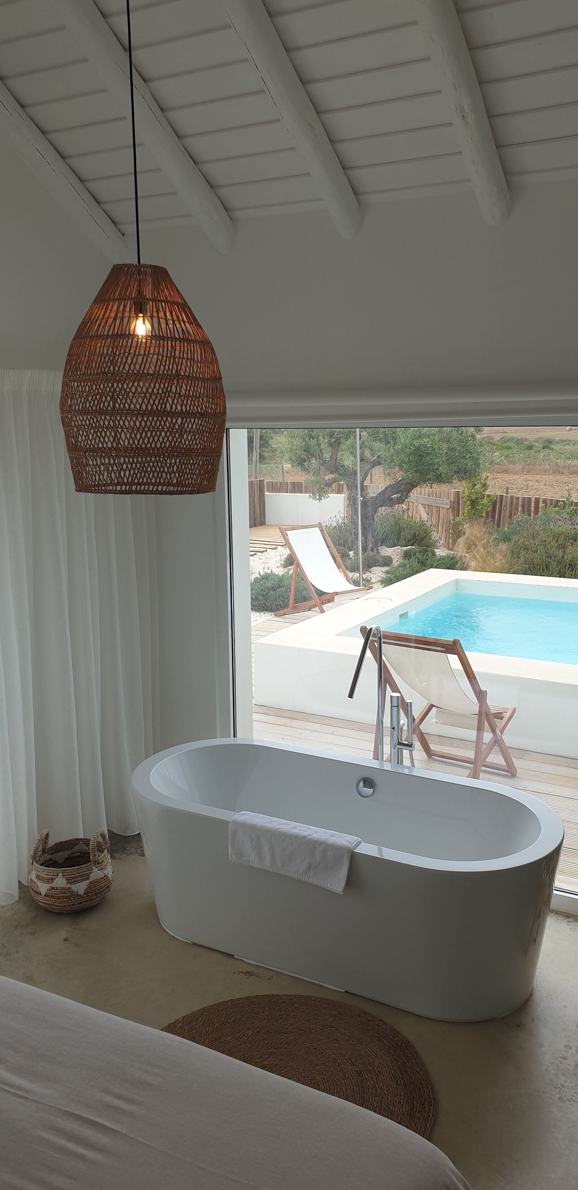 Casa de campo superior, 1 habitación, alberca privada, junto a la playa | Wifi gratis y ropa de cama 