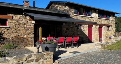 Stone house in a green setting