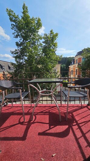 Terrace/patio - Pension Weiße Rose I Frühstück Parkplatz (Bad Elster)