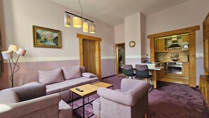 Living area - Pension Weiße Rose I Frühstück Parkplatz (Bad Elster)