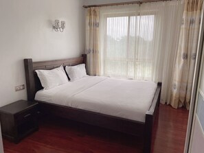 Leilighet, 1 soverom | Sengetøy av topp kvalitet, dundyner og memory foam-senger