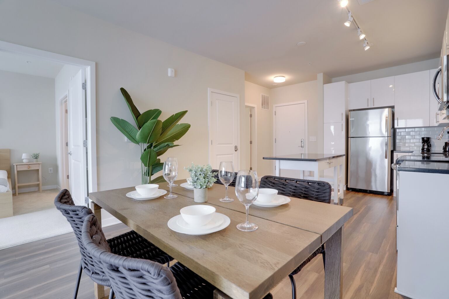 舒適公寓, 2 間臥室, 露台 | 飯廳