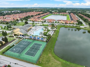 Sports court - Zairytale Candy Luxury 5BR, 4BA with Pool in Kissimmee (Kissimmee)
