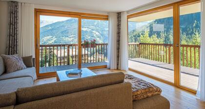 Luxury Apartment, 3 Bedroom Chalet Rahas A Grimentz - By Mrs Miggins