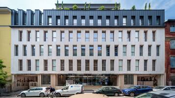 Fassade der Unterkunft