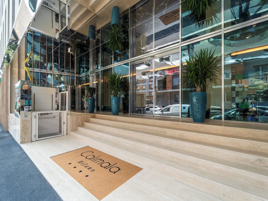 Entrada de la propiedad