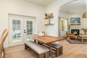 House, Multiple Beds, Hot Tub, Mountain View (The Roxy A) | Dining - Stylish Home w/ Hot Tub & Fire Pit! (Sevierville)