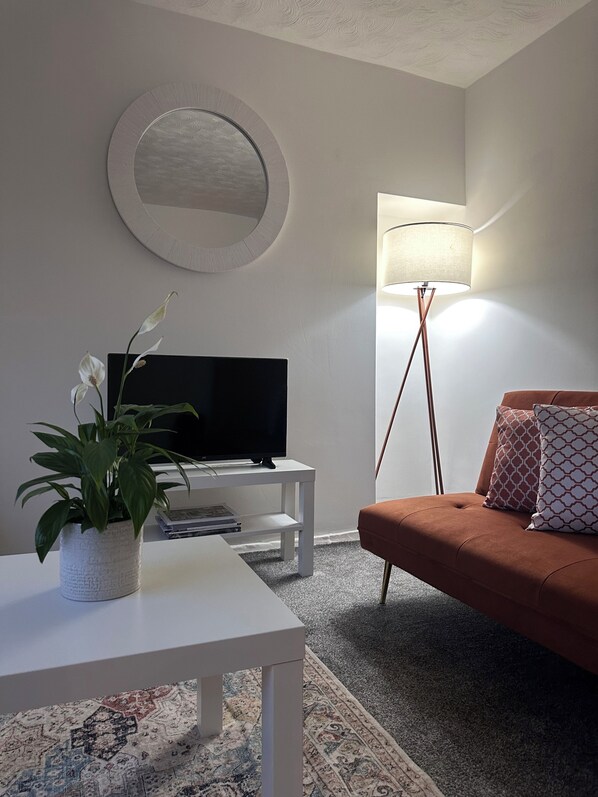 Apartemen | Area keluarga | TV layar datar