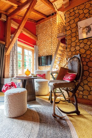 Junior Suite, Garden View | Premium bedding, down duvets, minibar, individually decorated - Magic Megève Bois (Demi-Quartier)
