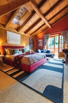 华丽双人房或双床房, 山景 | 高档床上用品、羽绒被、迷你吧、特色装修