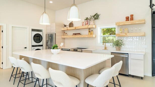 Maison, plusieurs lits, bain à remous, vue montagne (The Roxy B) | Cuisine privée