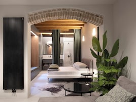 Executive Double or Twin Room, Courtyard View | Minibar, soundproofing, iron/ironing board, free WiFi