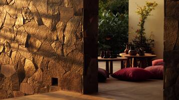 Sala de estar en el lobby