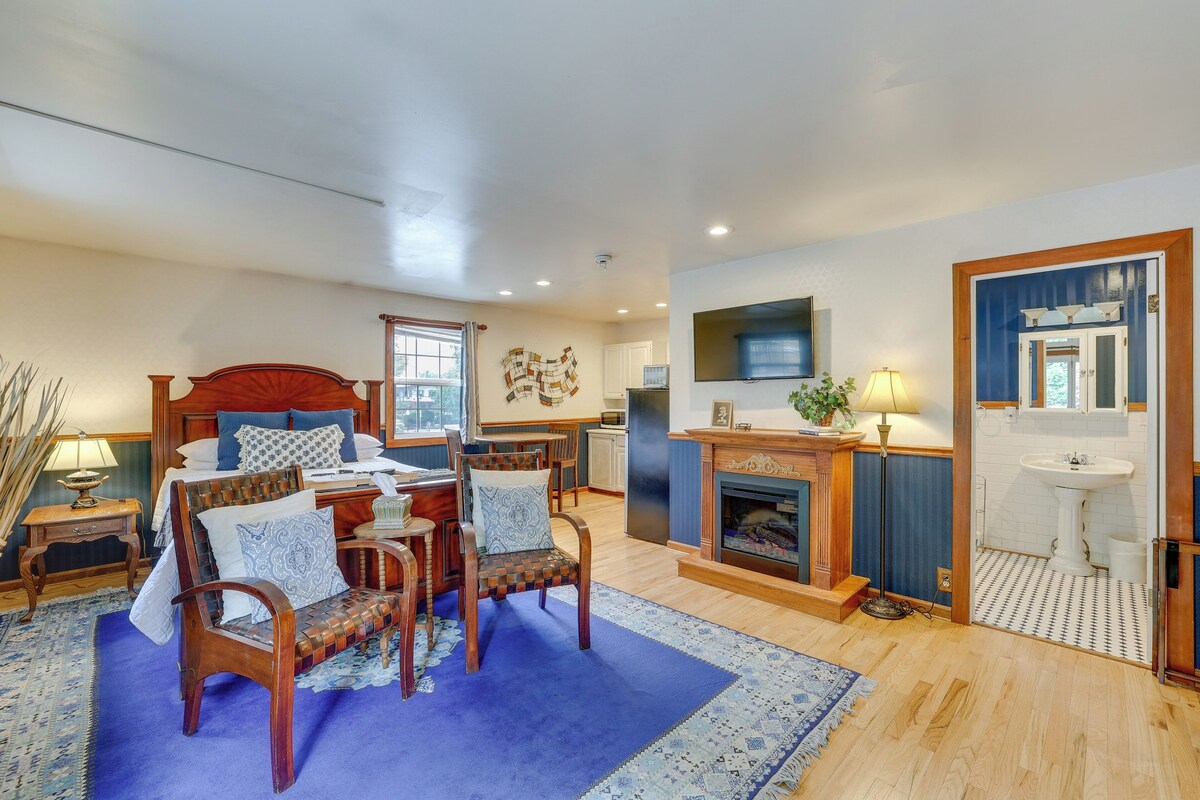 Historic Boise Studio w/ Courtyard, Blocks to Dtwn